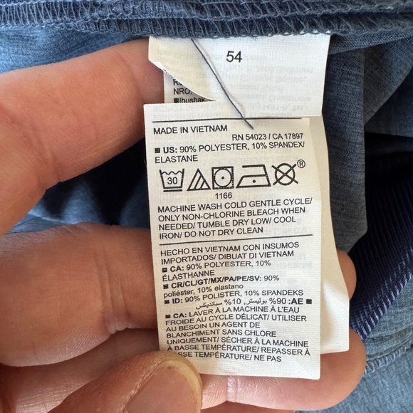 Old Navy Active Men's‎ StretchTech Performance Walking Shorts Teal Blue Size 54 - Picture 9 of 16